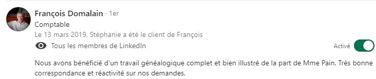 stephanie Pain -genealogiste professionnelle